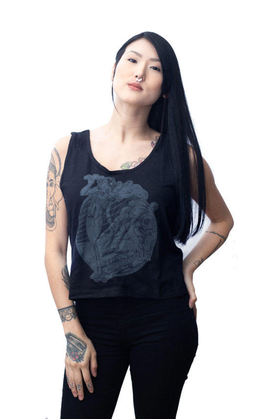mina skate preto